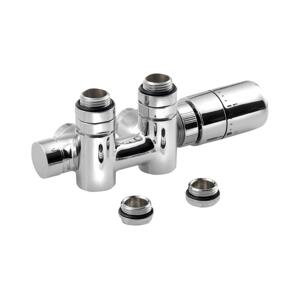 Sapho - Připojovací termo sada pro střed připojení TWIN COMBI pravá/lesklý chrom CP5010S