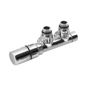 Sapho - Připojovací termo sada pro středové připojení TWIN levá/lesklý chrom CP3012S