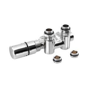 Sapho - Připojovací term sada pro střed připojení TWIN COMBI levá/lesklý chrom CP5012S