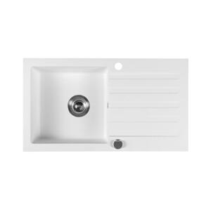 Sapho - Kuchyňský dřez 78x44 cm granit/bílá GR7201