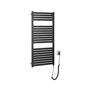 Aqualine Aqualine - Koupelnový elektrický radiátor TONDI-E 300W/230V 97 cm matná černá