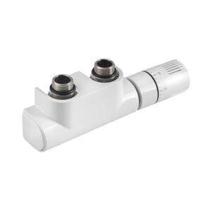 Aqualine - Termostatická připojovací sada lů pro středové připojení bílá CP9720S