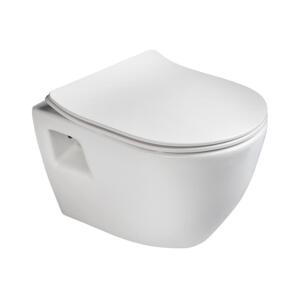 Creavit - Závěsné WC PAULA keramika/bílá TP325