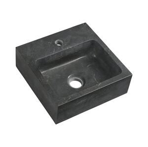 Sapho - Závěsné umyvadlo BLOK 30x30 cm antracit 2401-29