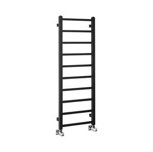 Sapho - Koupelnový radiátor METRO DOS 247W/230V 40x114 cm matná černá IR445TB