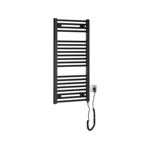 Aqualine Aqualine - Koupelnový elektrický radiátor DIRECT-E 300W/230V 96 cm matná černá