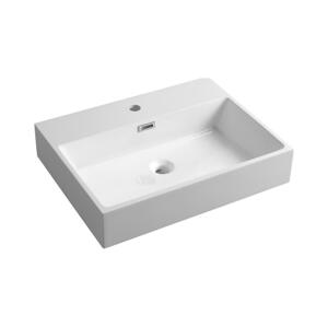 Sapho - Závěsné umyvadlo AQUATIC 60x46 cm keramika/bílá AT060