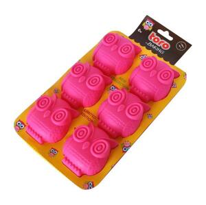 UTC Silikonová forma na muffiny TORO růžová 263657