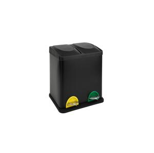 UTC Odpadkový koš na tříděný odpad 30 l černá