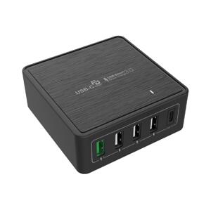 Winner Group Winner Group - Rychlonabíjecí adaptér 5xUSB-C Power Delivery 60W černá