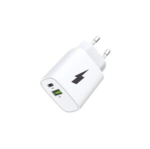 Winner Group Winner Group - Rychlonabíjecí adaptér 1xUSB-C + 1xUSB-A Power Delivery 20W bílá
