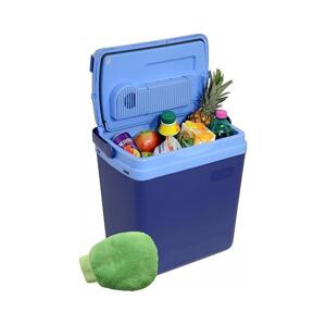 Chladící box s displejem 48W/230/12V 25 l modrá