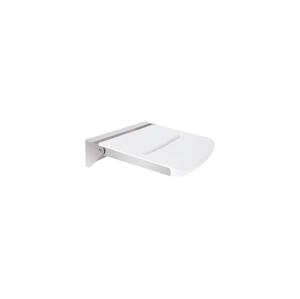 BEMETA Sprchové sedátko 46,2x12 cm stříbrná/bílá 347125011