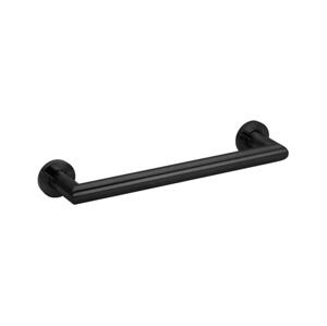 Sapho - Nástěnný věšák na ručníky X-ROUND 35,5 cm matná černá XR400B