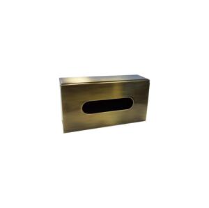BEMETA Zásobník kapesníků 25x13 cm bronzová 102303022