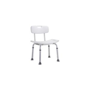 BEMETA Stolička do sprchy 51x67 cm stříbrná/bílá 353125123