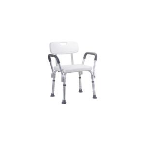 BEMETA Stolička 56x66 cm stříbrná/bílá 353125113