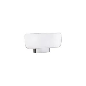 BEMETA Opěrka 34x18,5 cm stříbrná/bílá 355125157