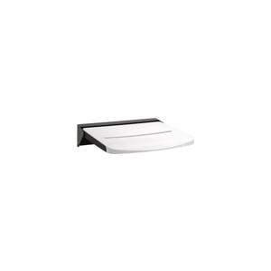 BEMETA Sprchové sedátko 46,2x12 cm černá/bílá 347125010