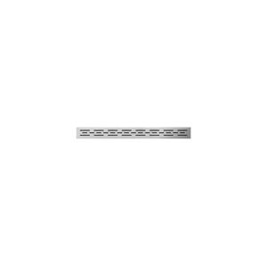BEMETA Mřížka žlabu 79,2x1,1 cm nerez/stříbrná 254657445