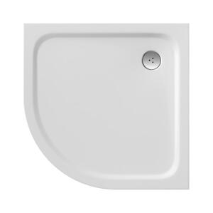 Ravak XA247701010 - Sprchová vanička čtvrtkruhová ELIPSO 90x90 cm bílá XA247701010