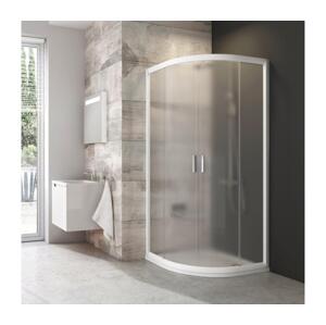 Ravak 3B270100ZG - Sprchový kout čtyřdílný čtvrtkruhový BLIX 90x90 cm bílá 3B270100ZG