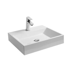 Ravak XJO01250000 - Závěsné umyvadlo NATURAL 50x45 cm litý mramor/bílá XJO01250000