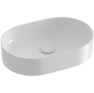 Ravak XJX01155001 - Umyvadlo na desku CERAMIC SLIM 55x37 cm keramika/bílá XJX01155001