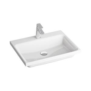 Ravak XJX01260001 - Zápustné umyvadlo COMFORT 60x46 cm keramika/bílá XJX01260001
