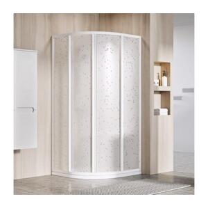 Ravak 3117O10211 - Sprchový kout čtyřdílný čtvrtkruhový SUPERNOVA 90x90 cm bílá 3117O10211