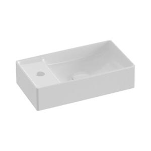 Ravak XJX01240000 - Umyvadlo na desku VEDA SLIM 40x22 cm keramika/bílá XJX01240000