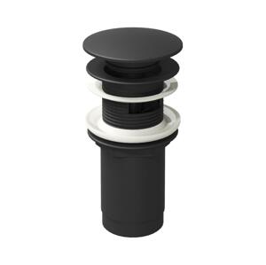 Ravak X01748 - Umyvadlová výpusť CLICK-CLACK pr. 6,6 cm černá X01748