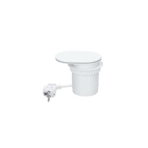 PP124CW-PD20 - Vestavná zásuvka s bezdr. nab. 20W 1Z + USB A+C bílá