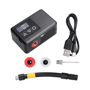 PAP02 - Digitální kapesní kompresor 500 mAh 5V černá