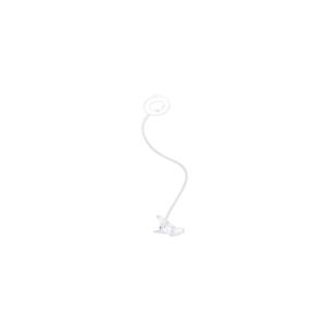 WO66-W -LED Stm. stolní lampa s klipem LED/8W/230V 3000/4000/5000K bílá