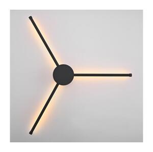Brilagi Brilagi - LED Nástěnné svítidlo LUGO TRE LED/14W/230V černá
