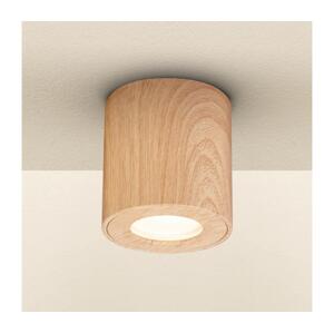 Brilagi Brilagi -Koupelnové bodové svítidlo MIA 1xGU10/30W/230V 84x80 mm dekor dubu IP44
