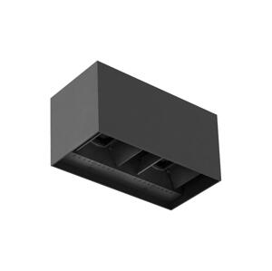 Brilagi Brilagi - LED Venkovní nástěnné svítidlo DOUBLE CUBE LED/12W/230V antracit IP65