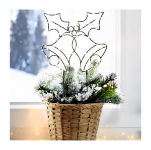 Brilagi - LED Vánoční dekorace LED/3xAA IP44 zvonečky 1v289-OEM1