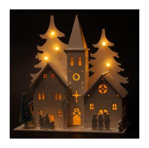 Brilagi - LED Vánoční dekorace LED/2xAA kostelík 1v1109-OEM1