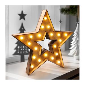 Brilagi - LED Vánoční dekorace LED/2xAA hvězda 1v1110-OEM1