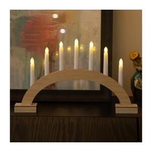 Brilagi - LED Vánoční svícen 7xLED/2xAA 1v1129-OEM1