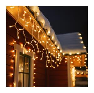 Brilagi - LED Venk. vánoční závěs 360xLED/8 funkcí 14m IP44 teplá bílá rampouchy 1V401-WW-OEM1