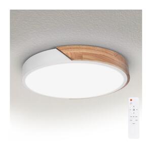 Brilagi - LED Stmívat. svítidlo PILANA LED/48W/230V dub/bílá pr. 40 cm + DO WO800-OEM25