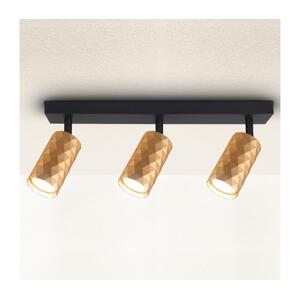 Brilagi - Bodové svítidlo SELE DIAMANT 3xGU10/30W/230V zlatá WO-DIA3-GLD