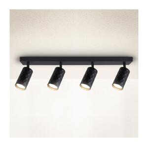 Brilagi - Bodové svítidlo SELE DIAMANT 4xGU10/30W/230V černá WO-DIA4-BLK