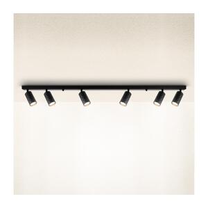 Brilagi - Bodové svítidlo SELE DIAMANT 6xGU10/30W/230V černá WO-DIA6-BLK