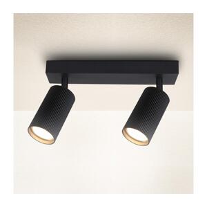 Brilagi - Bodové svítidlo SELE MODERN 2xGU10/30W/230V černá WO-MOD2-BLK