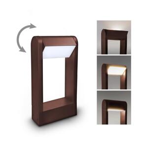 Brilagi - LED Venkovní lampa CROTONE LED/7W/230V hnědá IP54 30 cm WO-HR60441-2-300-OEM-RUST