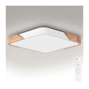 Brilagi - LED Stmívat. svítidlo PILANA LED/48W/230V dub/bílá 56x56 cm + DO WO800-OEM27-60